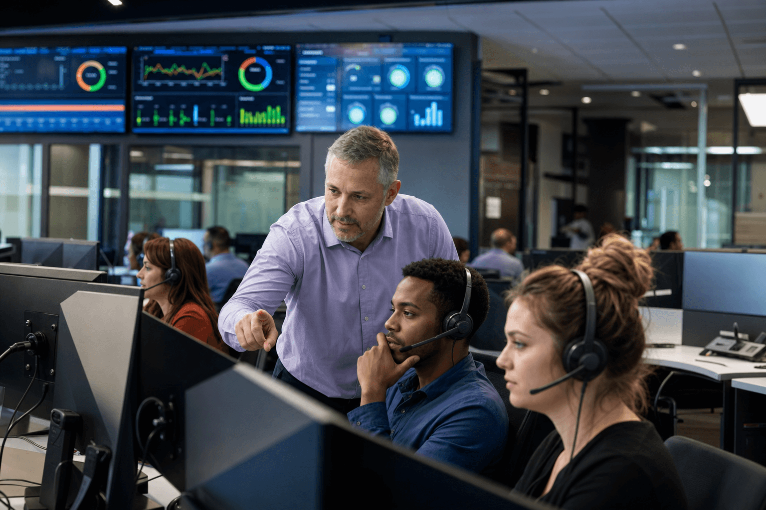 Customer Experience delivery team at work