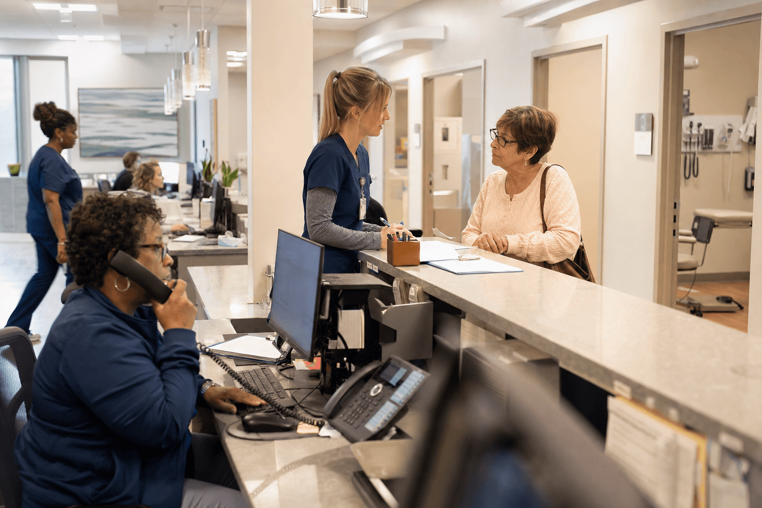HR Operations delivery team at work