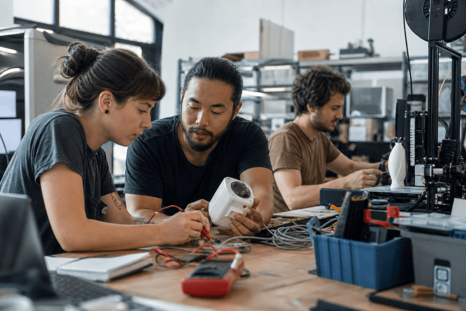Permanent Hiring delivery team at work