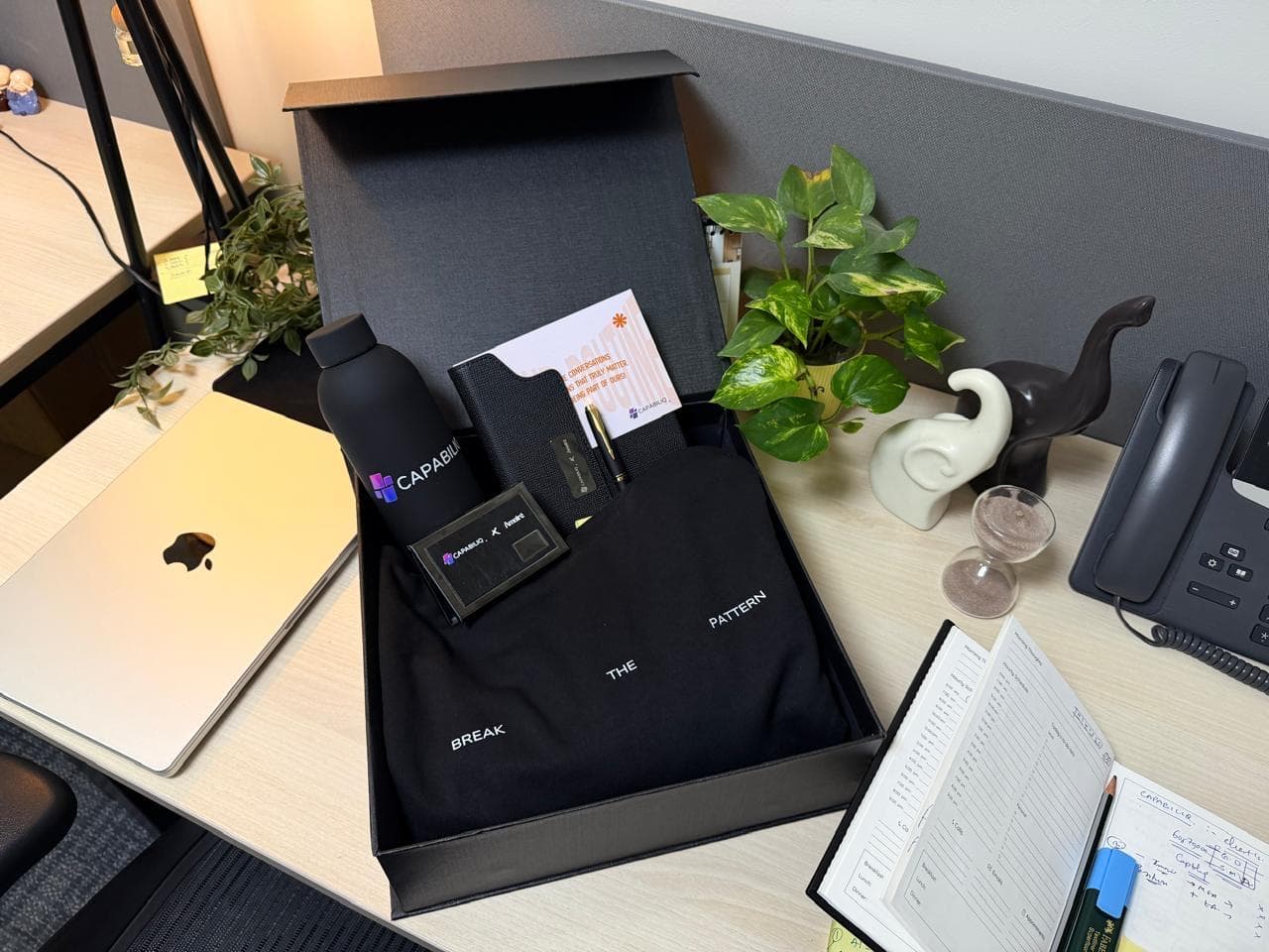 Capabiliq India workspace and welcome kit