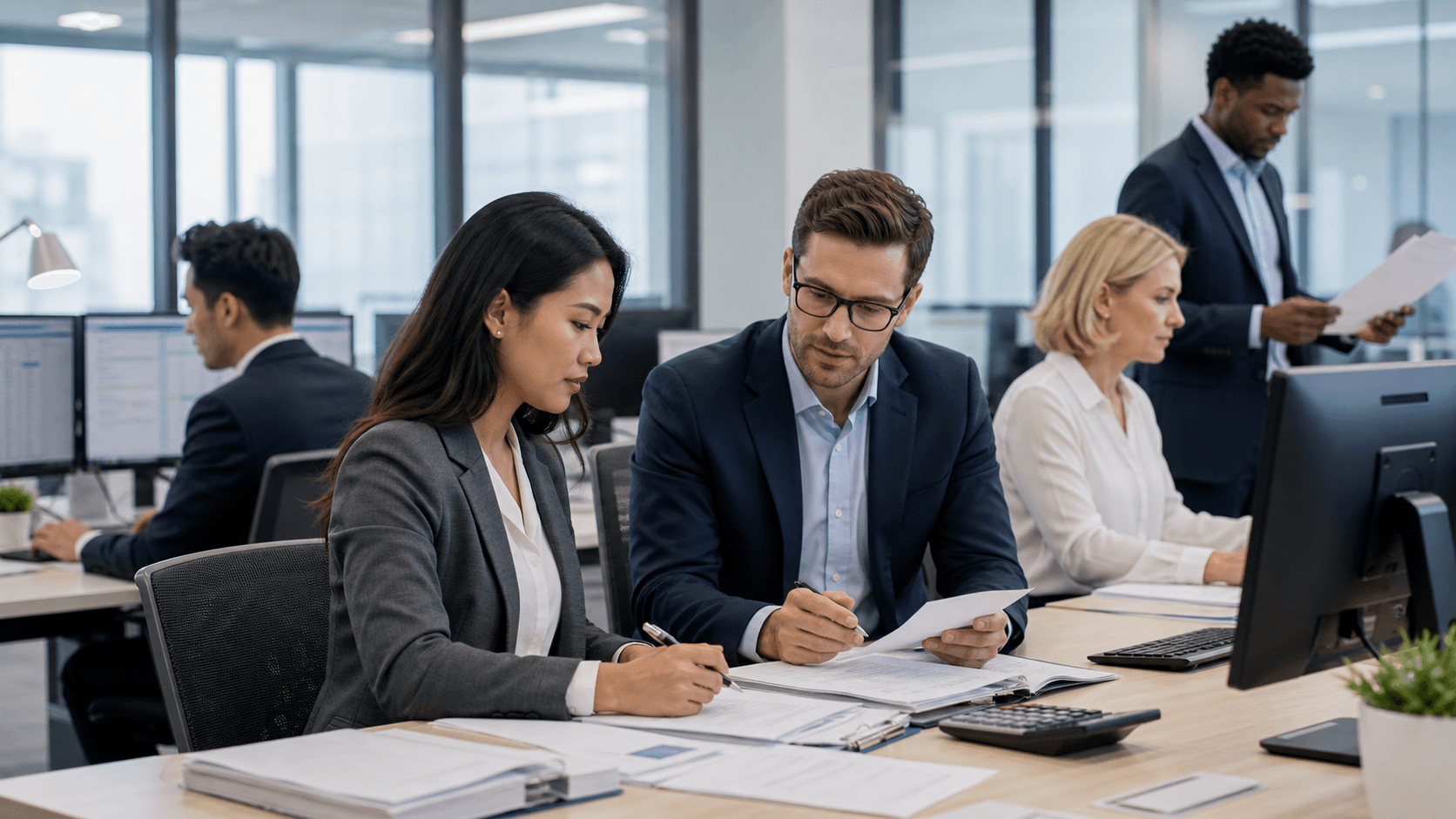 Accounting & Finance professionals coordinating workforce and operations priorities