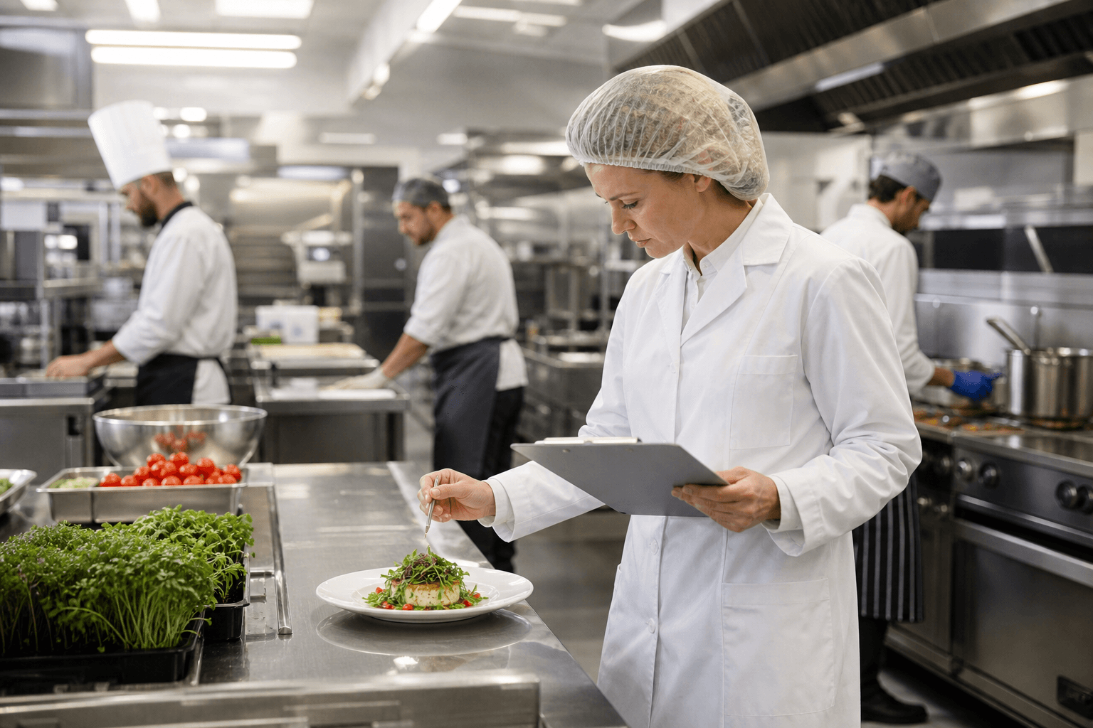 Food & Beverage professionals coordinating workforce and operations priorities