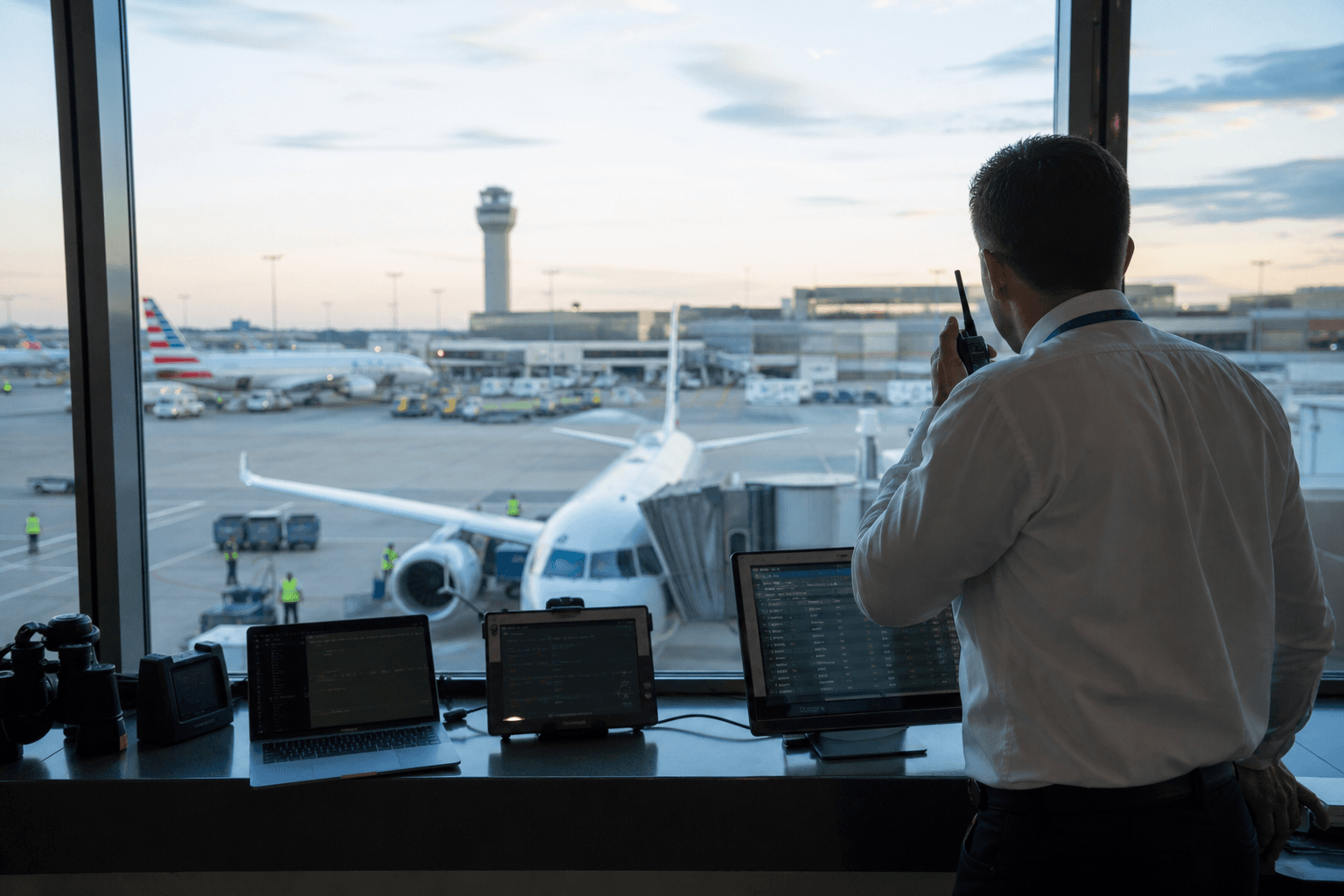 Travel & Tourism professionals coordinating workforce and operations priorities