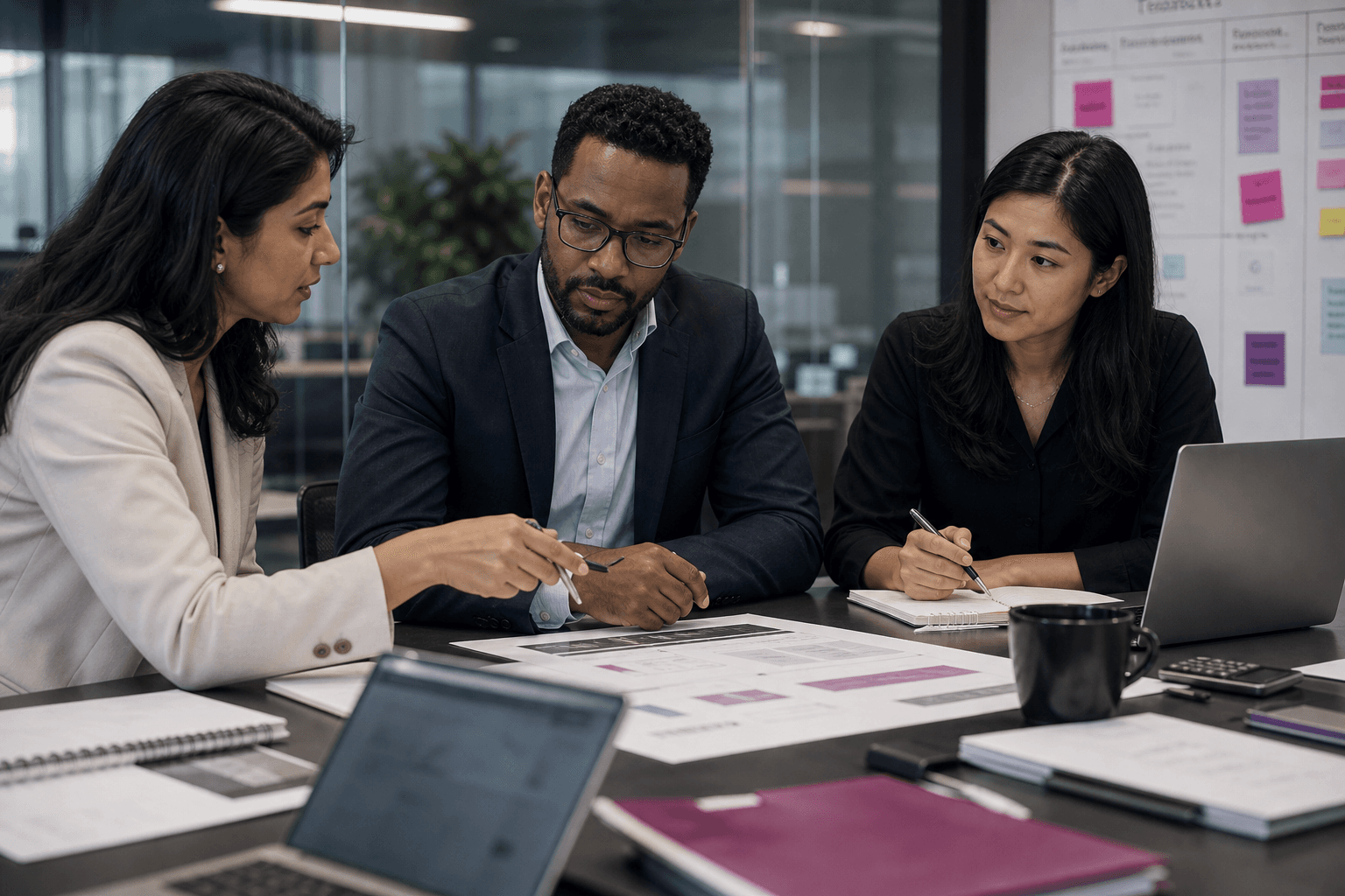Workforce Operations delivery team collaborating on client work